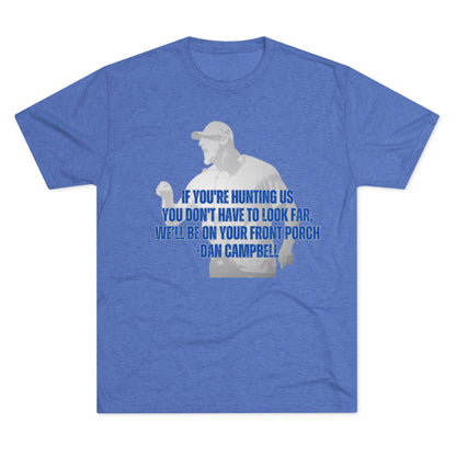 Detroit Lions Head Coach Dan Campbell Quotes Unisex Tee