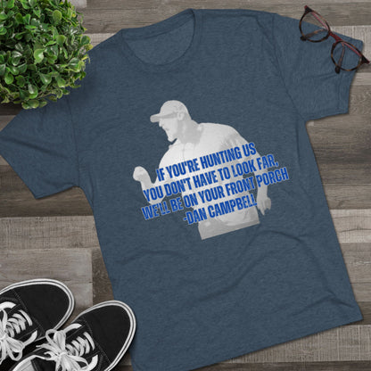 Detroit Lions Head Coach Dan Campbell Quotes Unisex Tee