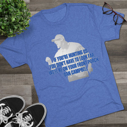 Detroit Lions Head Coach Dan Campbell Quotes Unisex Tee