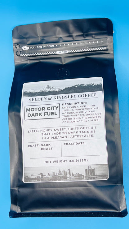 Motor City Dark Fuel, Fresh Made to Roast Coffee