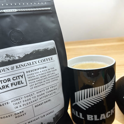 Motor City Dark Fuel, Fresh Made to Roast Coffee