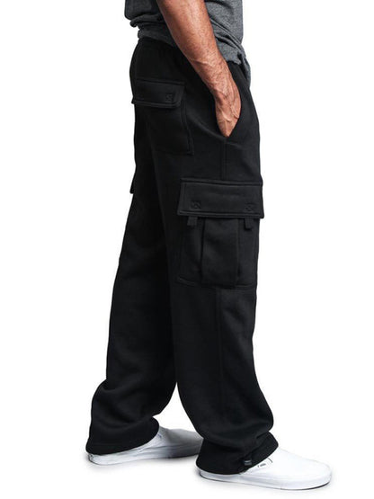 Men's retro casual leggings trousers, men's overalls