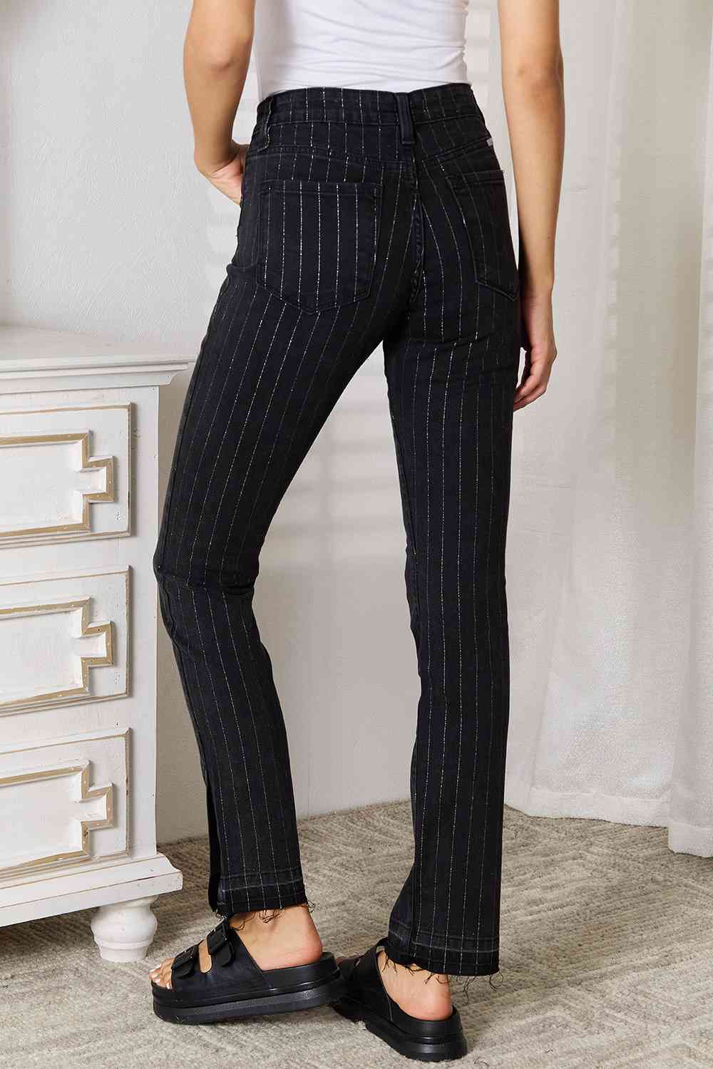 Kancan Striped Pants with Pockets - Selden & Kingsley