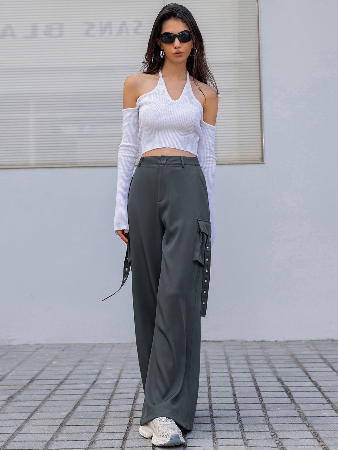 Wide Leg Cargo Pants - Selden & Kingsley