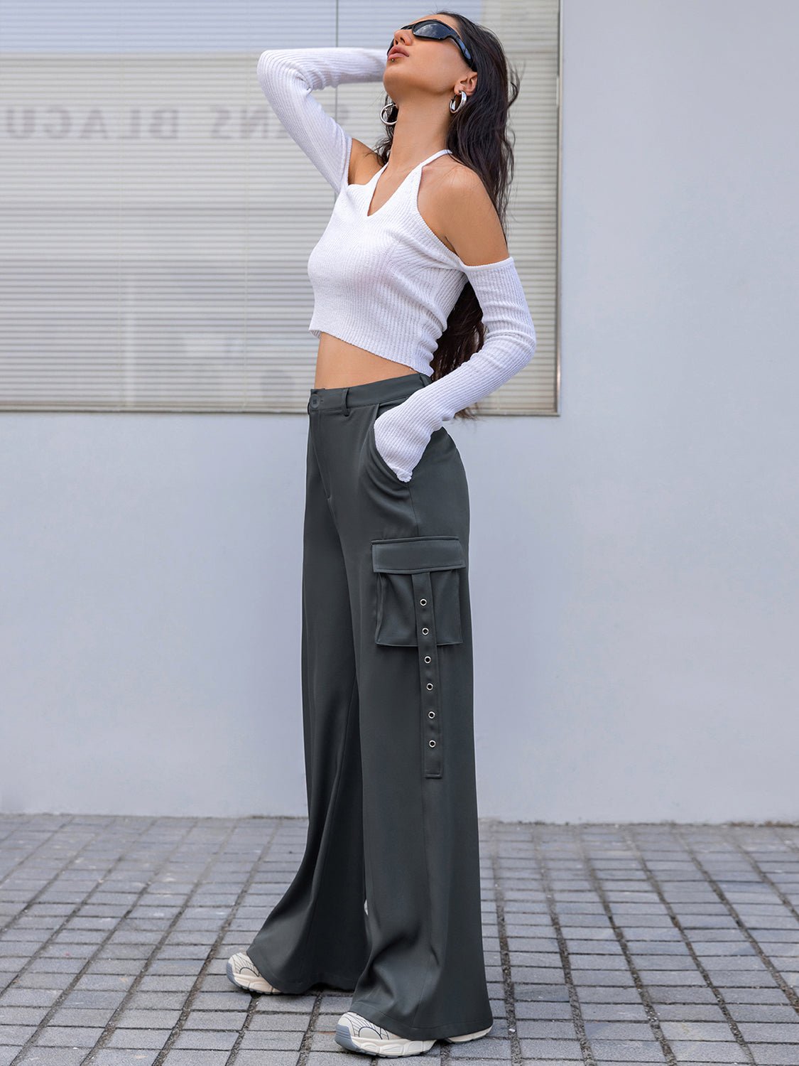 Wide Leg Cargo Pants - Selden & Kingsley