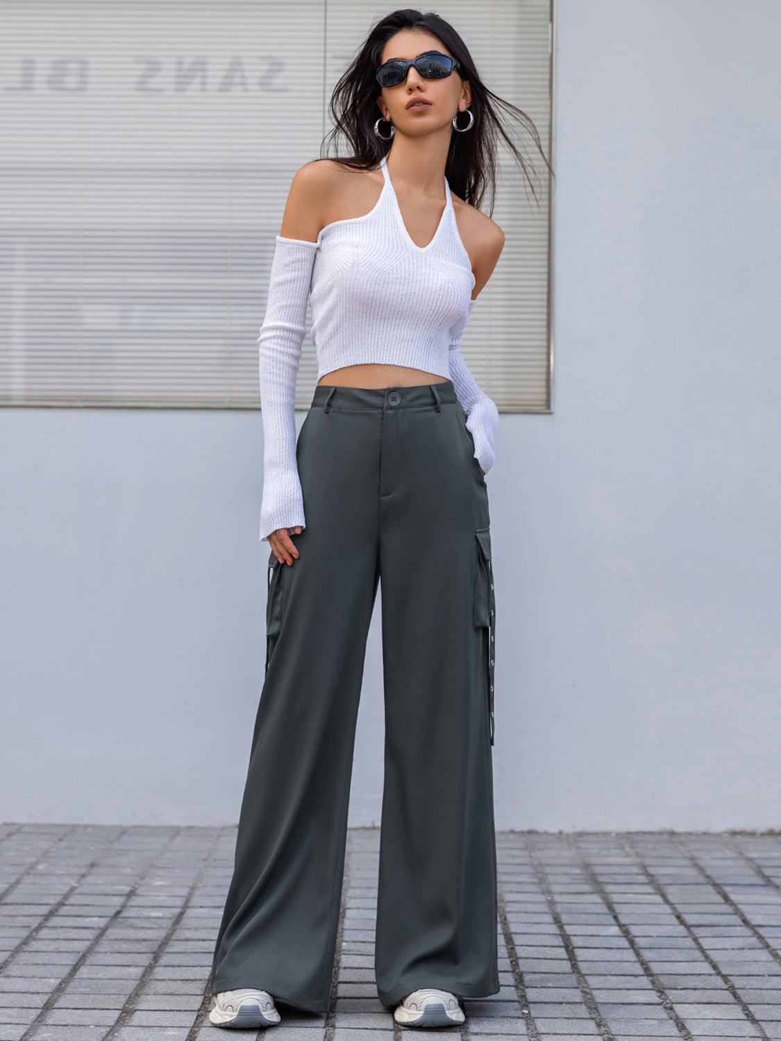 Wide Leg Cargo Pants - Selden & Kingsley