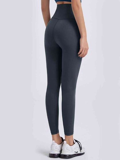 Wide Waistband Sports Leggings - Selden & Kingsley