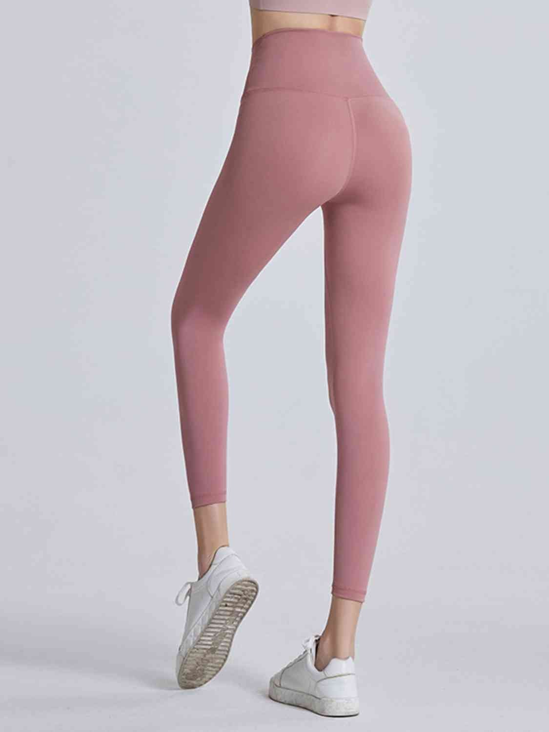 Wide Waistband Sports Leggings - Selden & Kingsley