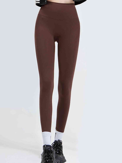 Wide Waistband Sports Leggings - Selden & Kingsley