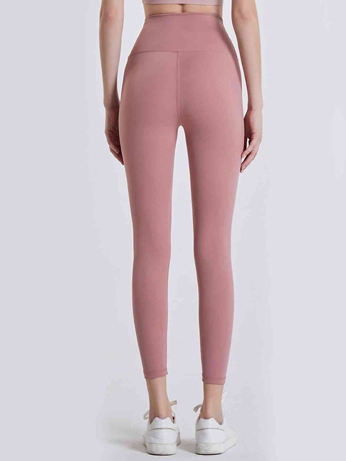 Wide Waistband Sports Leggings - Selden & Kingsley